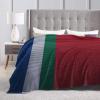 Flag of South Moluccas Knitting Effect Throw Blanket for Couch 50"x40" Cozy Soft Sofa Chair Bed Throw Blankets Flannel Blanket view 3