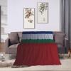 Flag of South Moluccas Knitting Effect Throw Blanket for Couch 50"x40" Cozy Soft Sofa Chair Bed Throw Blankets Flannel Blanket view 4