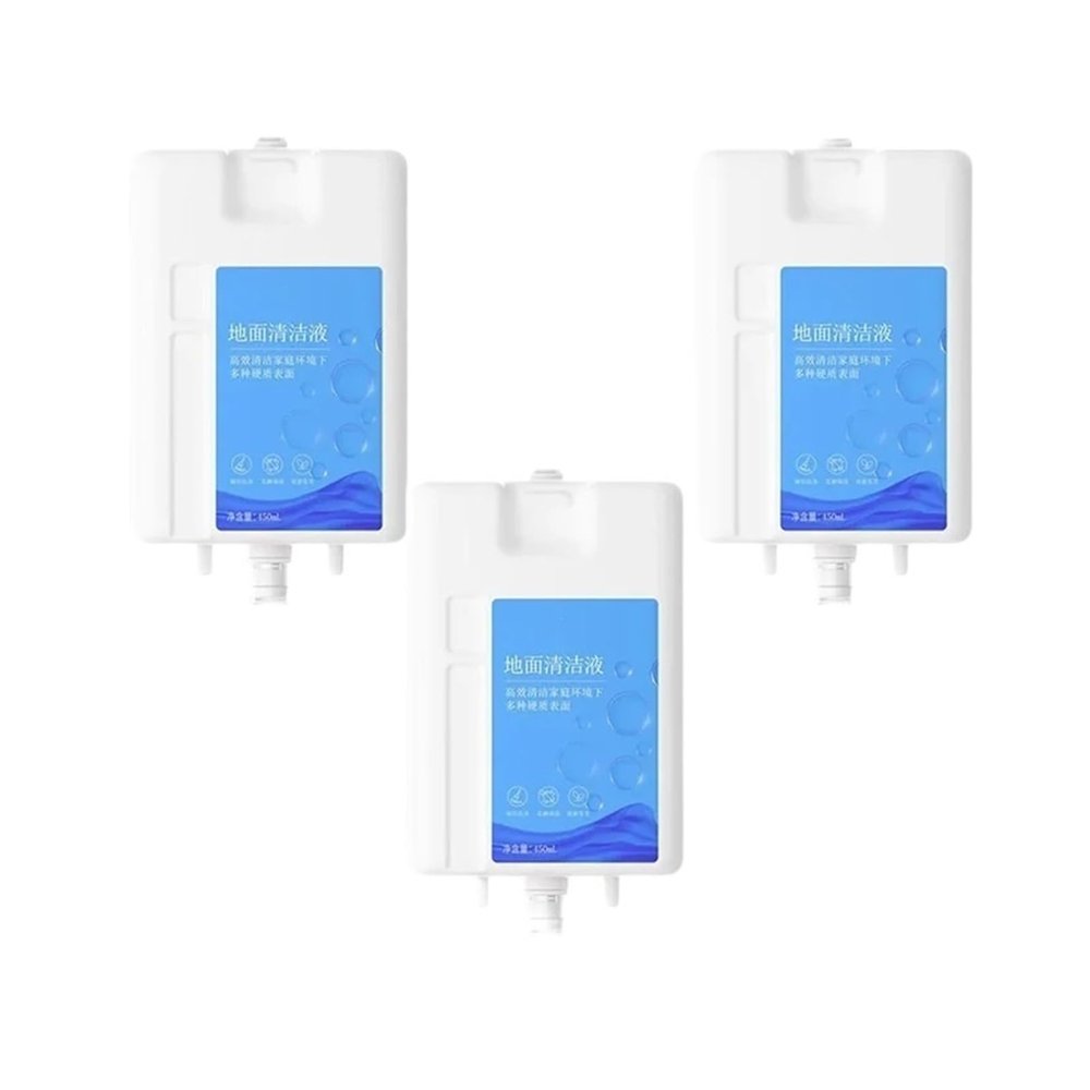 BCWBLWE Robot Vacuums Floor Cleaner 450mlCompatible for Dreame L20 Ultra L10 Prime X10 X10plus,X20Pro PlusRobot Vacuum Cleaner Floor Cleaning Fluid(3pack 450ml)