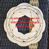 Lobster Rope Sailor Knot Wreath - Soft Gray view 3