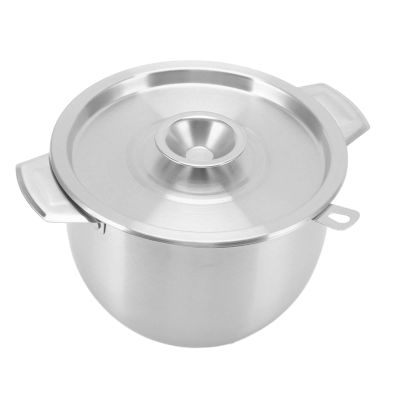 2.8L Household Oil Filter Pot, Stainless Steel Oil Storage Tank, Non Stick Coating, Detachable Filter Net with Lid, Large Capacity and Handle, Anti Drip, Non Slip Tray (Original