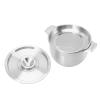 2.8L Household Oil Filter Pot, Stainless Steel Oil Storage Tank, Non Stick Coating, Detachable Filter Net with Lid, Large Capacity and Handle, Anti Drip, Non Slip Tray (Original view 3
