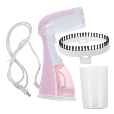 PRETYZOOM Portable Handheld Steam Iron Compact Garment Steamer for Travel Efficient Wrinkle Remover for Clothes Curtains and More