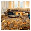 Zixmix Luxury European Villa Brocade Bedding Set Jacquard Embroidery Egyptian Cotton Duvet Cover Bedspread Bed Sheet Pillowcases,Bedding view 2