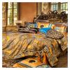Zixmix Luxury European Villa Brocade Bedding Set Jacquard Embroidery Egyptian Cotton Duvet Cover Bedspread Bed Sheet Pillowcases,Bedding view 3