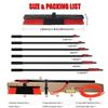 Window Washing Kit, Water Fed Pole Kit with Telescopic Pole, Window Cleaner & Solar Panel Cleaning System Washing Kit, Adjustable Window Cleaner Brush and Extension Pole,9m view 3
