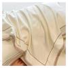 GLAMDIA Summer High-End Lanjing Tencel Bed Four-Piece Cotton 100 Cotton High-Grade Bed Sheet Quilt Cover Fitted Sheet Bedding,Bed view 3