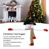 CHEOTIME Christmas Ornaments, Snowman Christmas Tree Decor Snow Man Topper Ornament for Home Christmas Decoration view 2