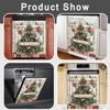 Christmas Tree Dishwasher Cover Merry Christmas Vinyl Decal for Dishwasher, Xmax Tree Fridge ns Cover, Dishwasher Sticker - Ordinary 23" x 26" view 4