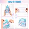 WERNNSAI Unicorn Party Favor Boxes - 12 Pcs Rainbow Unicorn Gift Boxes Girls Birthday Party Supplies Rainbow Horse Treat Boxes for Kids Girls Birthday Decoration view 4