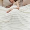 Bedsure Fleece Blanket Queen Blanket Gold Yellow&Blankets Queen Size,90x90 Inches view 3
