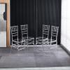 CHARMMA Welding Chair,Dining Chair,Set of 4,Plastic seat,Chairs & Accent Seating 19.68x18.3x33.46inch(LxWxH),30.42lbs view 1