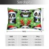 Augenstern Zippered Bed Pillow Protector Pandas-Christmas-Santa-Hats Decorative Throw Pillow Cover Pillowcase Encasement 16"X24" view 2