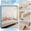 BEITUOPI Sofa Cover Sectional Couch Covers Anti-Slip Sofa Slipcover for Dogs Pets Furniture Protector(A,27.5x27.5in/70x70cm) view 4