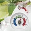 Vogast Refrigerator Thermometer Digital Hook Thermometers with Red ABS, As Plastic view 2