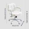 AHDFY Chairs for Desk Office Chair Ergonomic Desk Chair Rolling Office Chair Adjustable Desk Chair, with 360 Swivel Rolling Wheels, Orange,Orange view 2