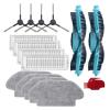 Main Brush Washable Filter Side Brush, Compatible for Viomi. SE V2 V2PRO V-RVCLM21B V3 Robot Vacuum Cleaner Mopping Cloth(15 Pieces in Total) view 1