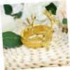 ULDIGI 2pcs Christmas Curtain Buckle Holdbacks Deer Design Curtain Fasteners for Home Decor Easy to Use Fixing Holdbacks for Various Room Elegant and Convenient view 3