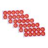 Red Round Chinese New Year Sticker Seals for Candy Envelopes Xmas view 1