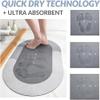 Modernized Magic Mat Bathroom,Modrnizd Magic Mat,Modernized Bath Mats,Super Absorbent Non Slip Bathroom Rug for Floor,Kitchen and Washing Machine (Light Gray-Rectangle,23.6 * 35.4 in) view 2