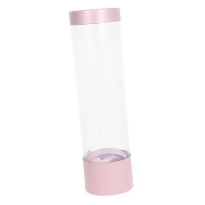 OKUMEYR Cylindrical Flower Packaging Box with Lid Bouquet Holder for Valentine Day Elegant Floral Arrangements Flower Present Box for Special Occasions
