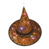Lghdfyo Adult Halloween Glow Witch Hats Hanging Decorative Hats Folding Witch Hats Role-Playing Clothing Accessories Hats view 3