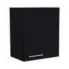 Tuhome Manchester Wall Cabinet, 19.7" W x 23.6" H Wall Mounted Storage with 1 Door and 2 Interior Shelves, Compact Bathroom Wall Cabinet for Kitchen, Laundry Room or Garage, White view 3