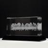 7.1 X 3.5 X 3.9 Inchs 3D Crystal The Last Supper Jesus Christ Figurine Statue with Base, Engraved Crystal Decor Catholic Religious Jesus Keepsake Christmas Gifts Christian Gifts 22109-NF view 3