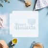 Menorah Happy Hanukkah 783-E369 Stencil (3 inch) view 2