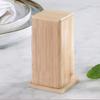 NEKCOCO Toothpick Holders Toothpick Holder Solid Wood Toothpick Box Restaurant Hotel Home White Oak Toothpick Jar Toothpick Dispenser view 4