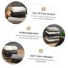 TOVINANNA 4pcs Pure Cotton Washcloths Towels Soft Absorbent Kitchen Towel Facial Random Color view 2