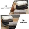 TOVINANNA 4pcs Pure Cotton Washcloths Towels Soft Absorbent Kitchen Towel Facial Random Color view 4