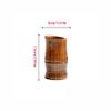 NEKCOCO Toothpick Holders Toothpick Holder Household Solid Wood Toothpick Jar Living Room Simple Portable Wooden Toothpick Box Toothpick Dispenser view 2