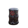 NEKCOCO Toothpick Holders Porcelain Tableware Hand-Painted Ceramic Jar with Lid Tube Box Hotel Color Glaze Toothpick Box Toothpick Dispenser(1) view 1