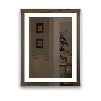 Bathroom Mirror, 31X23inch Touch Screen LED Lights Illuminated Lighted Touch&defogger Led Smart Bathroom Mirror
