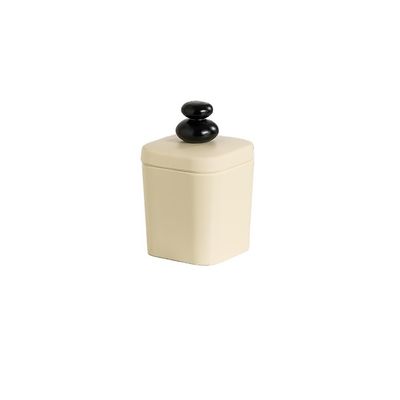 NEKCOCO Toothpick Holders Toothpick Holder Household Cotton Swab Dental Floss Box Desktop Storage Jar Toothpick Dispenser(2)