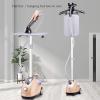 Clothes Vertical Steamer with Ironing Board 2000W High Power, Garment Steamer 35S Quick Wrinkle Removal with 1.8L Water Tank for Clothes Wrinkle Removing,Green (Gold) view 4