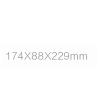 HHHJQFAAT Irons, Steam Iron Portable Handheld Garment Steamer Home Appliances Vertical Iron Electric Garment Cleaner Ironing Iron (One Color) view 2