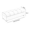 PU Leather Storage Bench with Padded Seat Upholstered Shoe Bench with Hidden Storage End of Bed Bench Entryway Bench with Button-Tufted Footrest view 3