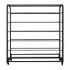10 Rods/12 Rods/14 Rods/16 Rods/18 Rods/20 Rods Multi-Use Storage Rack with Adjustable Hanging Rod, Car Vinyl Holder, Fabric Roll Storage Rack,for Leather Rolls/Window Film/Wallpaper Displays(10 rods, view 1