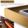 ENHEN Room Divider Gold Floor to Ceiling Wall Post Partitions Screens Room Dividers, Simple Separator Pole for Privacy Screens, Great for Dividing Space, 2 Pack(215cm/84.6in/7.1ft) view 4