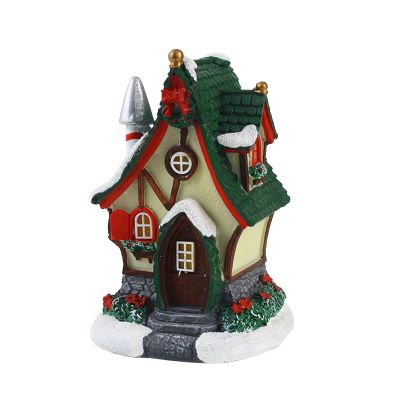HEYXI Music/Boot Ornament Christmas Tabletop Decorations with LED Lights and Music Giftsfor Friend Children Color A