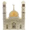 Wooden Ramadan Advent Calendar, DIY Ramadan Muslim Islamic Countdown Calendar Eid Mubarak Calendar, Lights up Eid Mubarak Advent Calendar for Home Office Table Eid Party Decor view 1