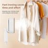 Handheld Steam Generator Iron, 180 Swivel Portable Travel Steamer Iron with LED Display, 1200 Watt Fast Heating-up and 150ml Water Tank,Three Steam Adjustments, for Home,Travel (White) view 3