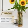 ALAZA Cheetah Leopard 3D Vase for Flowers 3.9" W x 11.8" H Cylinder Vases for Centerpieces Home Office Decor Storage Container view 4
