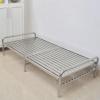 Folding Bed Frame Stainless Steel Folding Sleeping Cots with Sturdy Metal Frame Single Nap Bed for Guest Room, Small Apartment, No Assembly Required(190x90x33cm) view 2