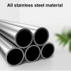 Folding Bed Frame Stainless Steel Folding Sleeping Cots with Sturdy Metal Frame Single Nap Bed for Guest Room, Small Apartment, No Assembly Required(190x90x33cm) view 4