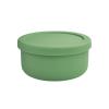 24fl oz (700ml) Silicone Food Storage Containers,Round Bowls with Lids - Meal Prep Containers for Kitchen Serving, Salad & Lunch - Airtight, Microwave/Fridge/Dishwasher Safe, BPA-Free (Grass green) view 1