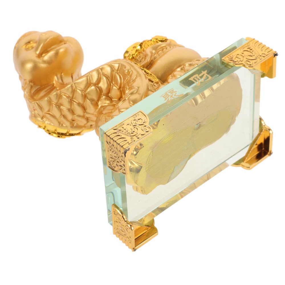 RORPOIR Snake Decor Statue Chic Snake Shaped Model Desktop Adornment for Chinese Year Unique Creative Home Decor Compact for Space-Saving Elegance