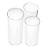 Levemolo 3pcs Glass Candle Cup Tealight Holder Tealight Candle Holder Three Decorative Cover view 1